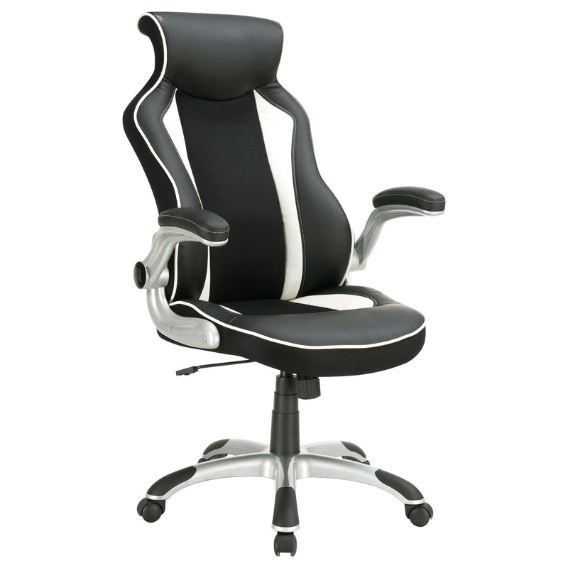 Black And White Office Chair 800048