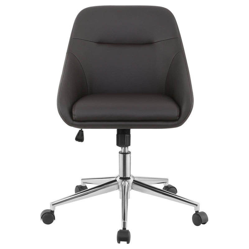 Black Upholstered Office Chair 801426