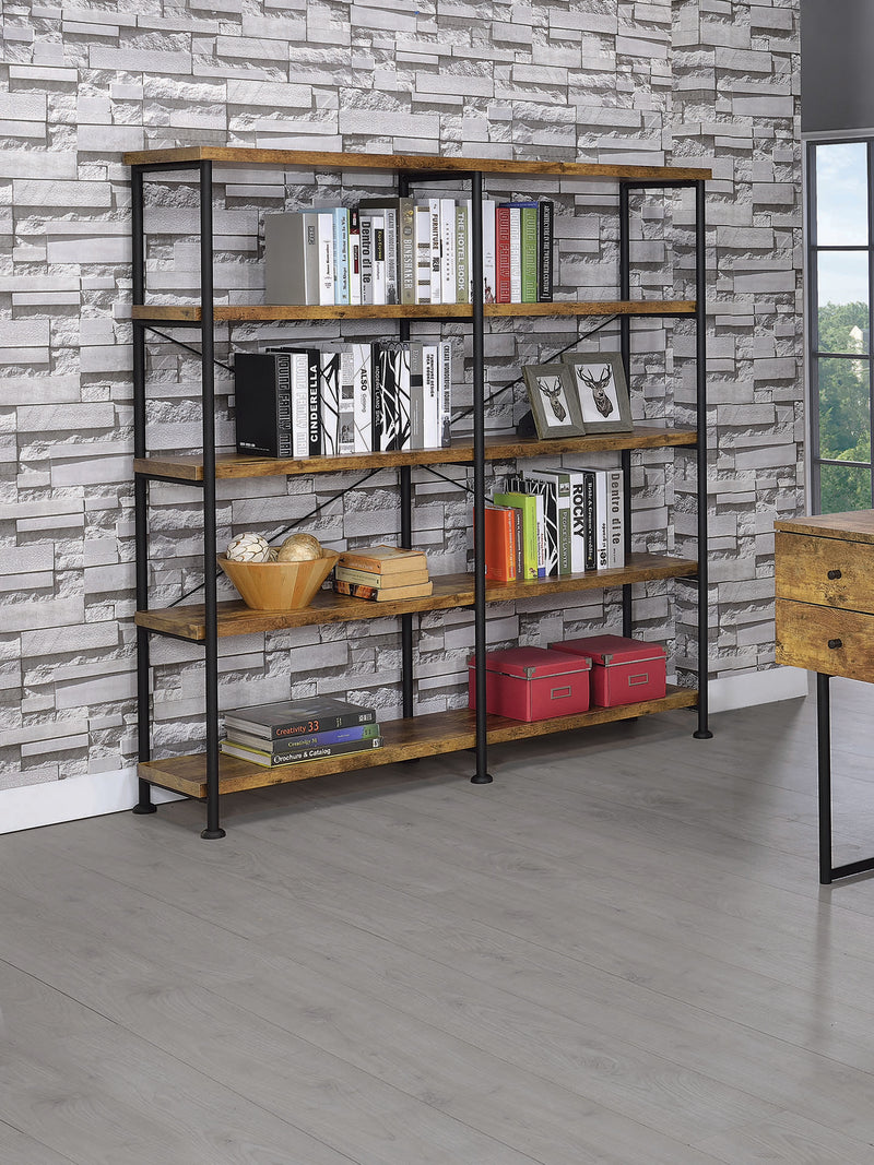 Analiese 4 Shelf Bookcase Grey Driftwood