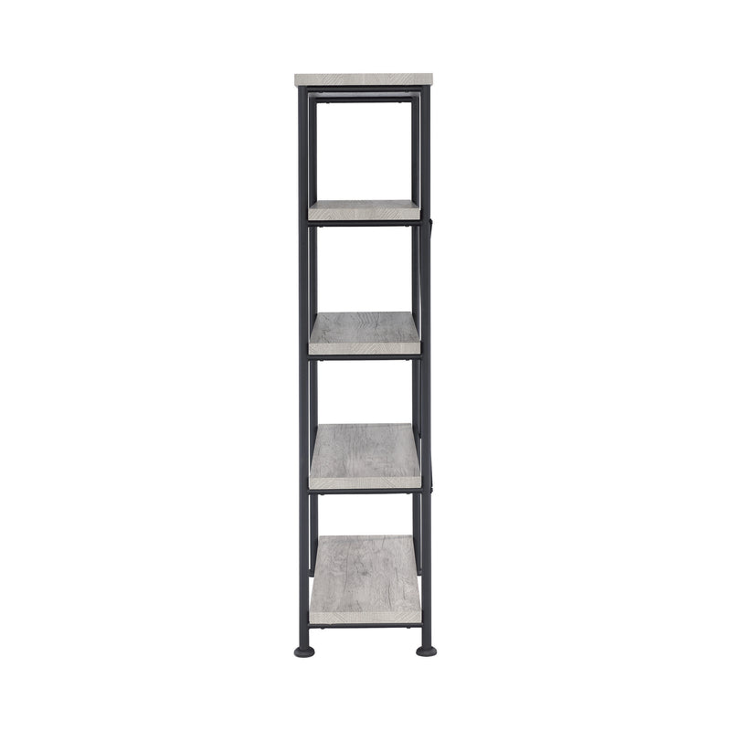 Analiese 4 Shelf Bookcase Grey Driftwood