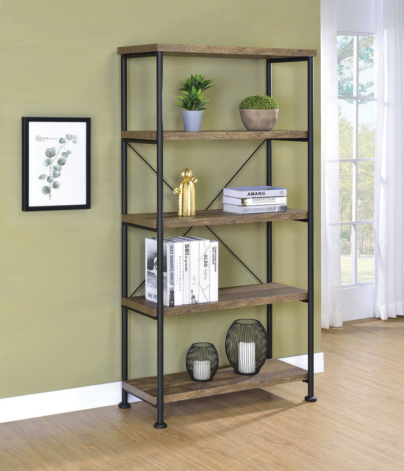 Analiese 4 Shelf Bookcase Grey Driftwood