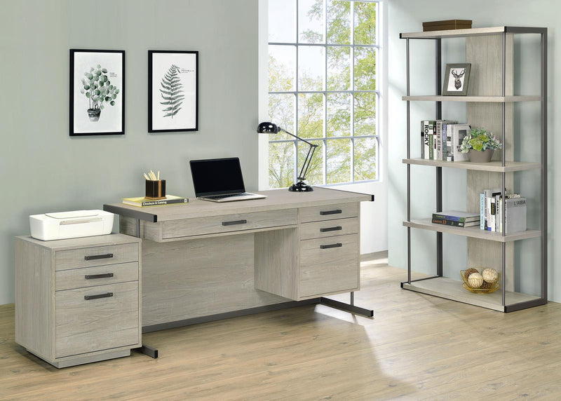 Loomis Natural Driftwood File Cabinet