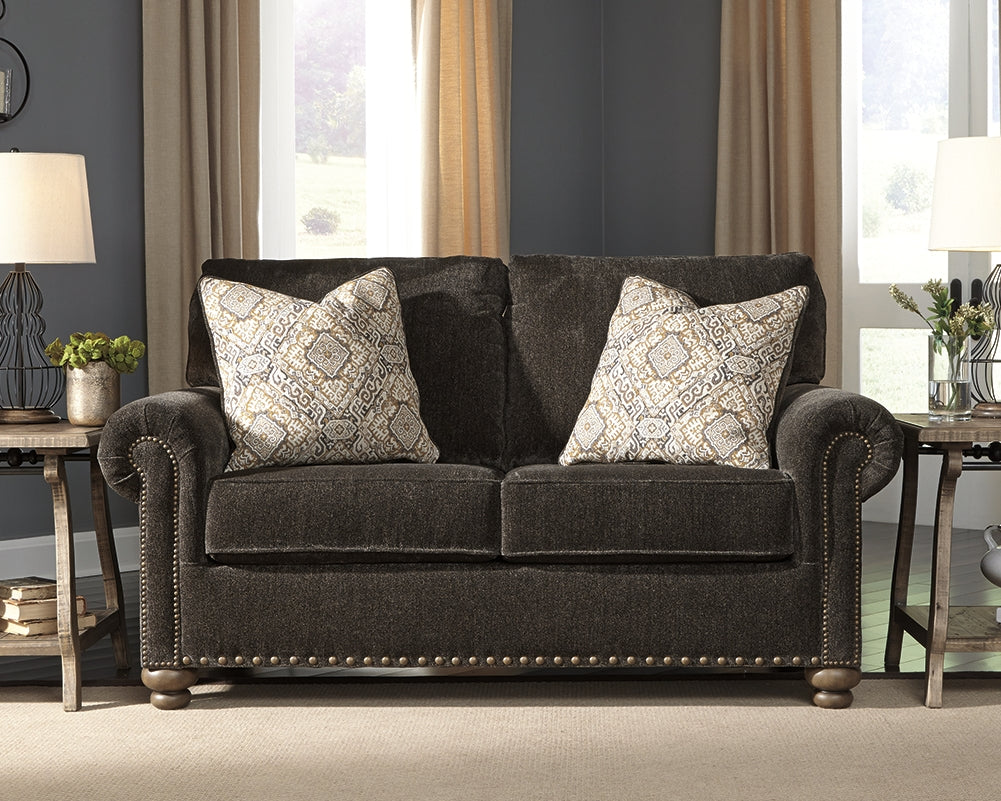 Stracelen Sable Chenille Loveseat