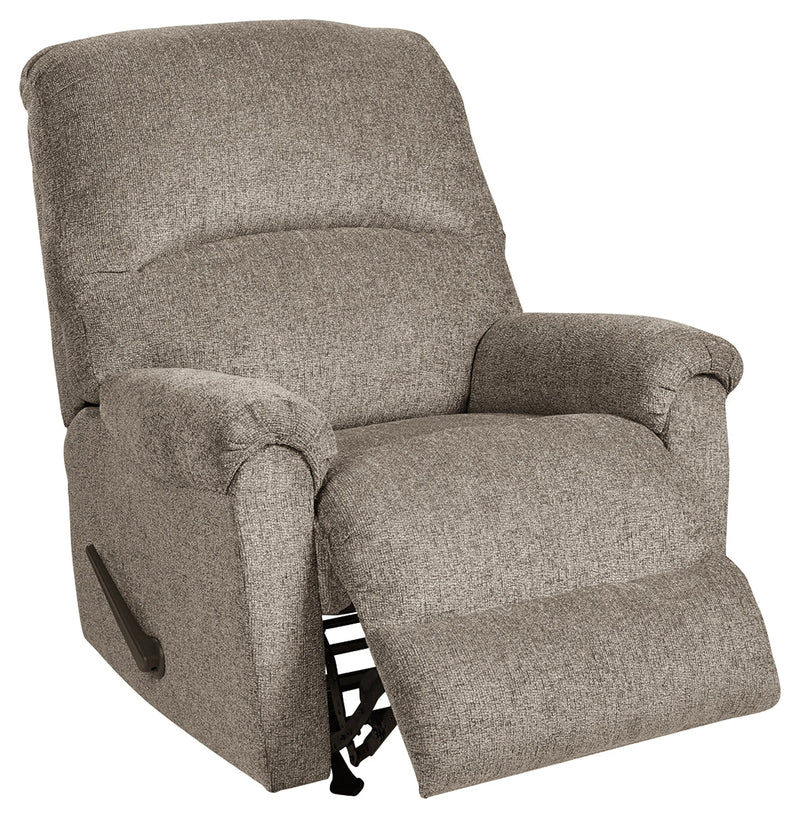 Ballinasloe Platinum Chenille Recliner