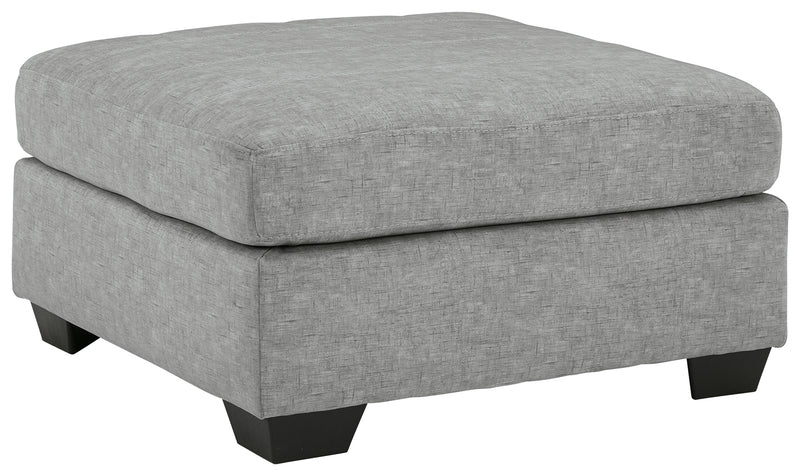 Falkirk Steel 2-Piece Sectional With Ottoman