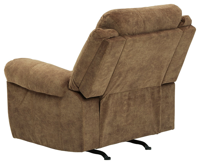 Huddle-up Nutmeg Microfiber Recliner