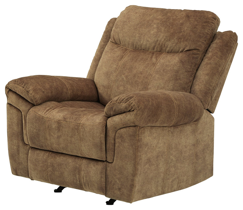 Huddle-up Nutmeg Microfiber Recliner