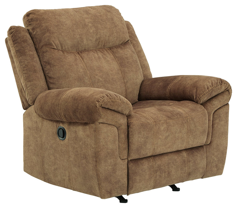 Huddle-up Nutmeg Microfiber Recliner