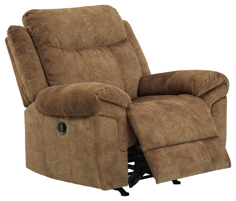 Huddle-up Nutmeg Microfiber Recliner