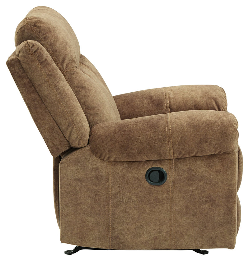 Huddle-up Nutmeg Microfiber Recliner