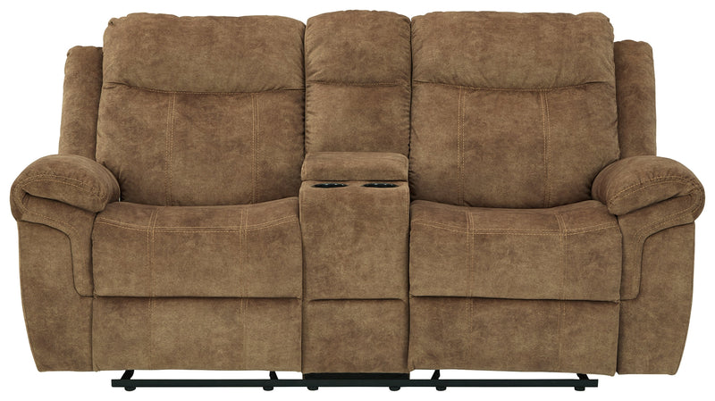 Huddle-up Nutmeg Microfiber Recliner