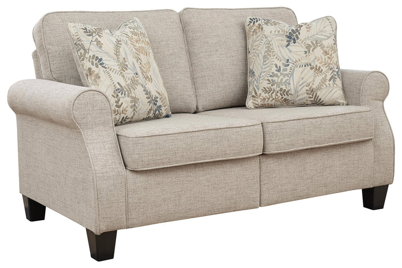 Alessio Sesame Chenille Loveseat