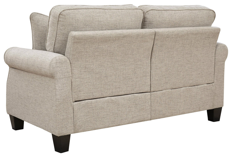 Alessio Sesame Chenille Loveseat