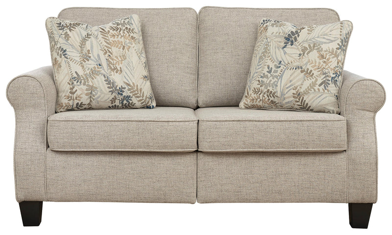 Alessio Sesame Chenille Loveseat