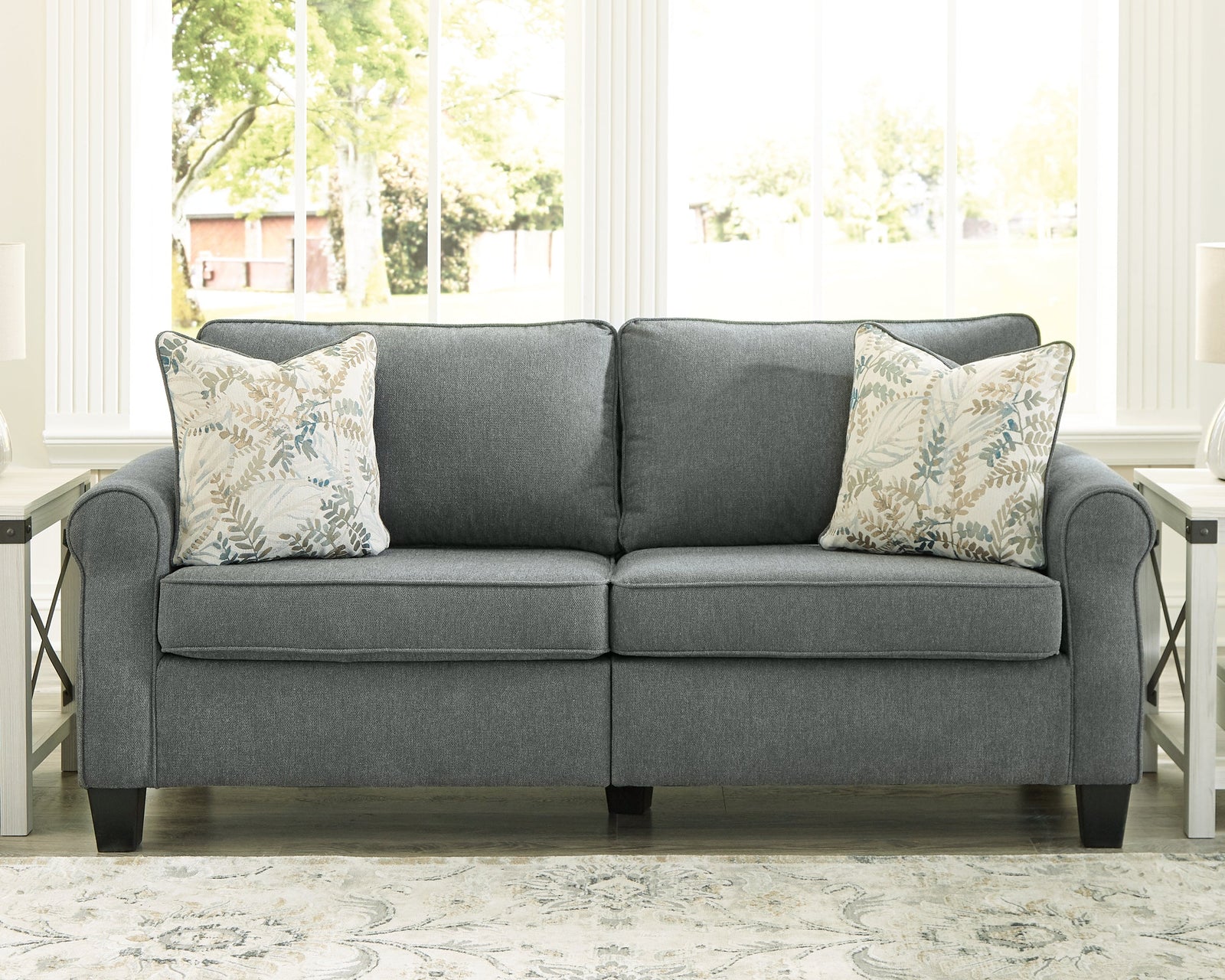 Alessio Charcoal Sofa