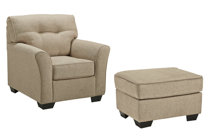 Ardmead Putty Chair And Ottoman