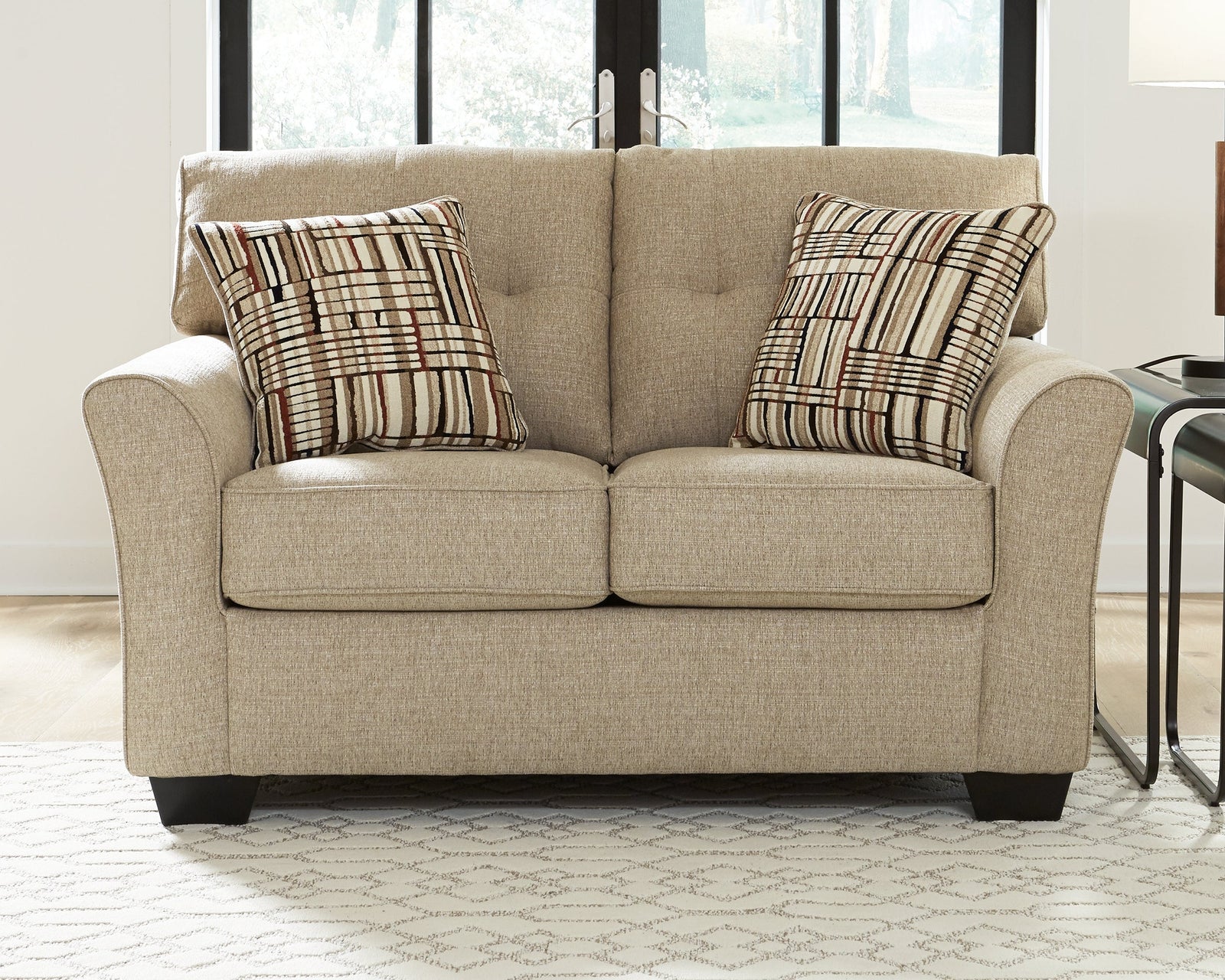 Ardmead Putty Chenille Loveseat