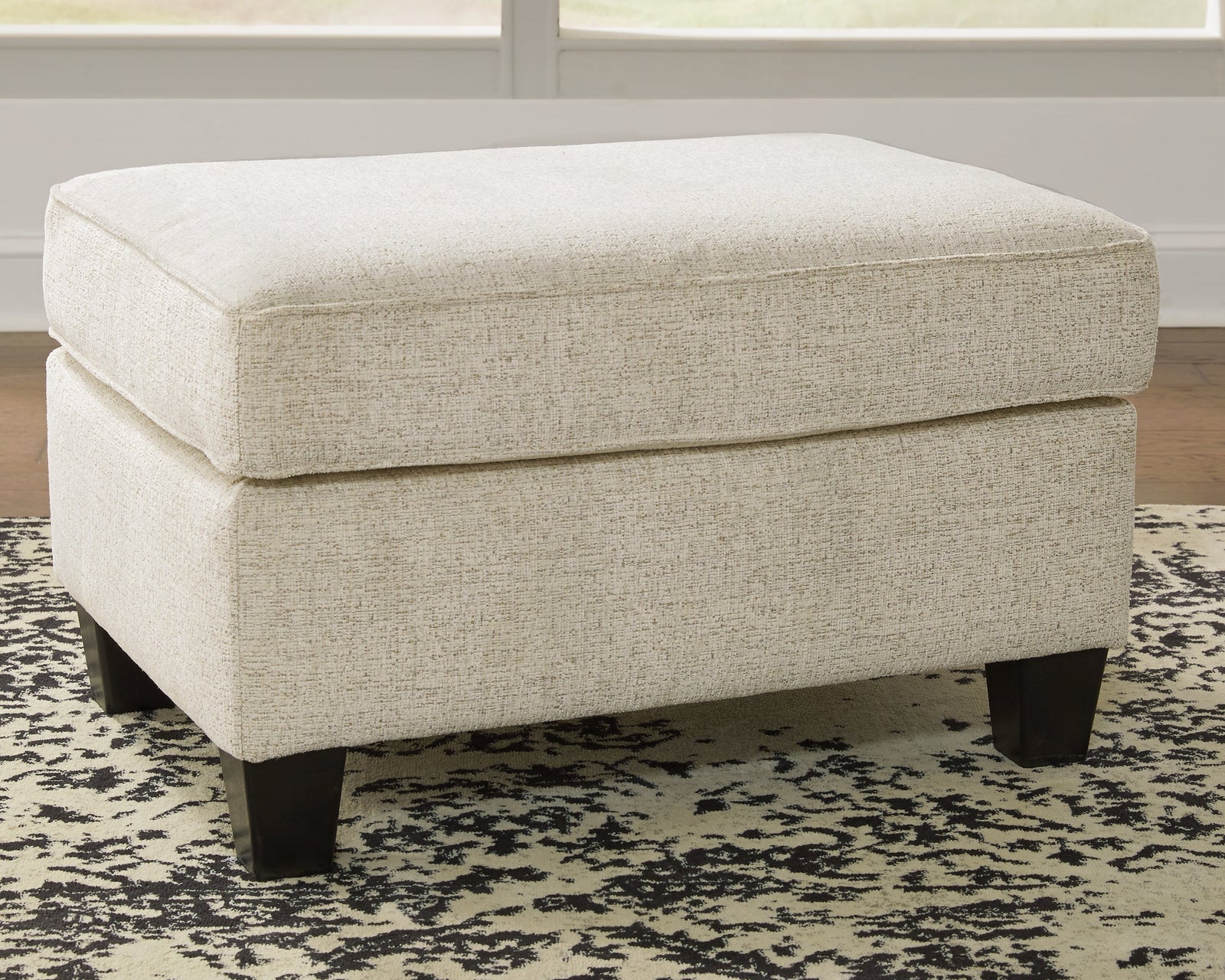 Abinger Natural Chenille Ottoman