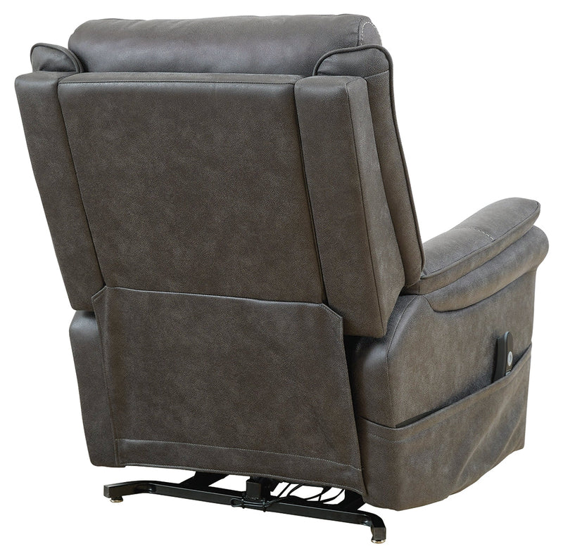 Lorreze Steel Faux Leather Power Lift Recliner