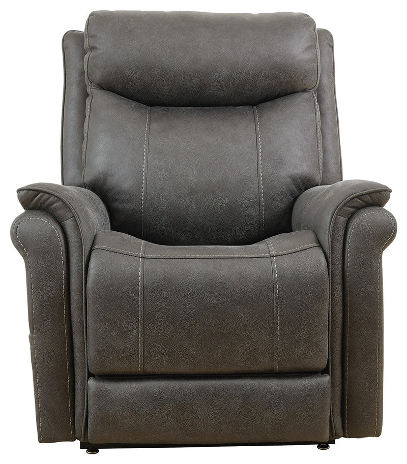 Lorreze Steel Faux Leather Power Lift Recliner