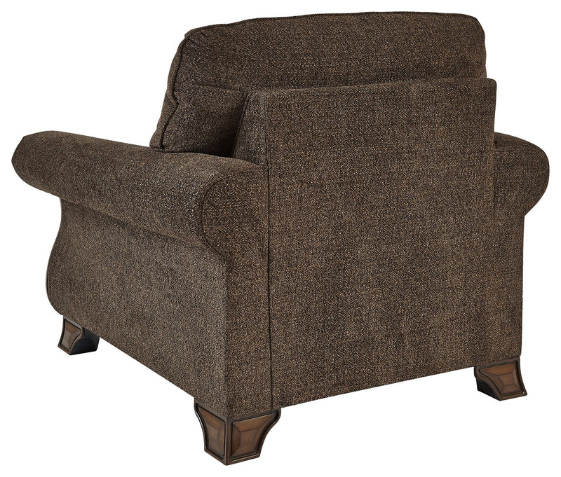 Miltonwood Teak Chenille Chair