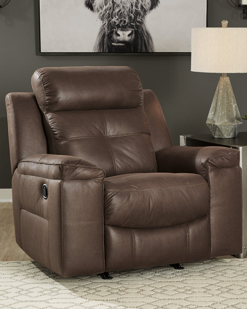 Jesolo Coffee Faux Leather Recliner