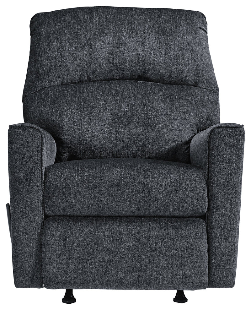 Altari Slate Chenille Recliner