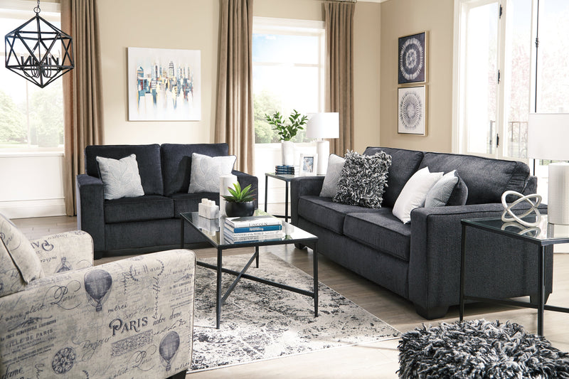 Altari Slate Chenille Queen Sofa Sleeper