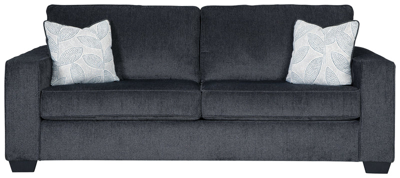 Altari Slate Chenille Queen Sofa Sleeper