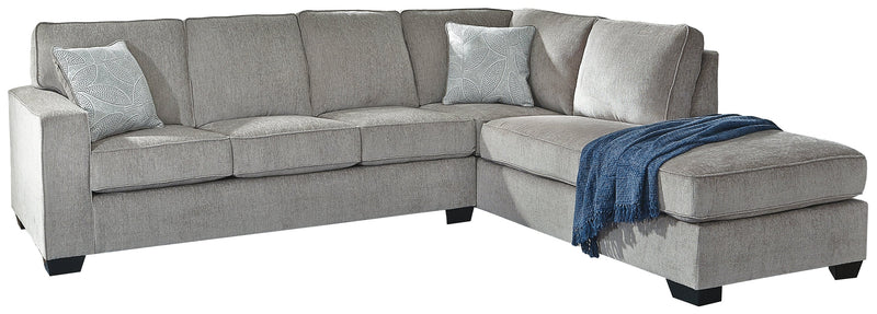 Altari Alloy Chenille 2-Piece Sectional With Chaise