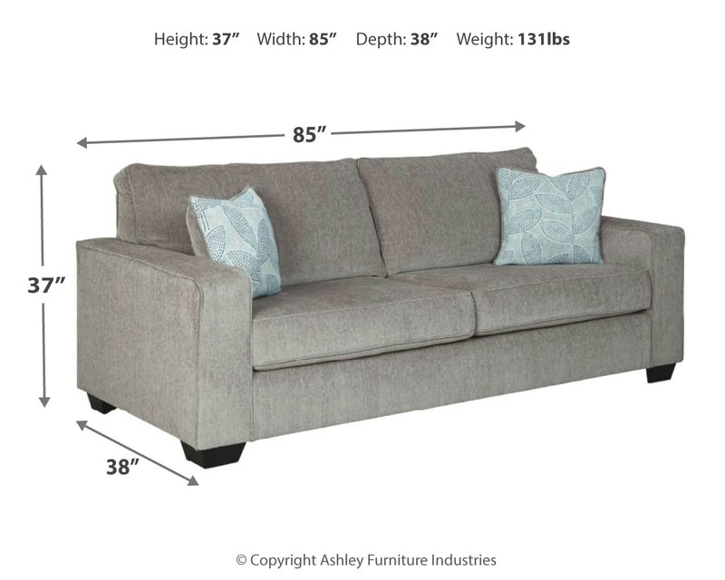 Altari Alloy Chenille Sofa