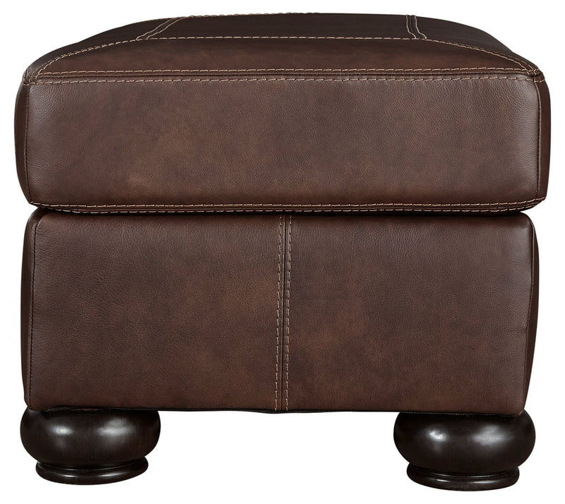 Beamerton Vintage Leather Ottoman