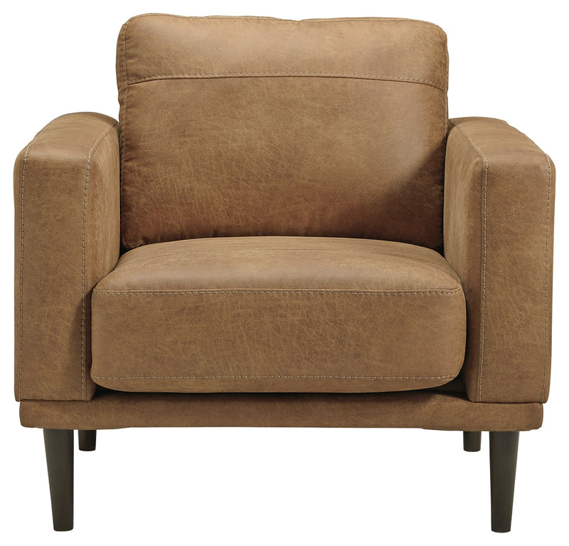 Arroyo Caramel Microfiber Chair