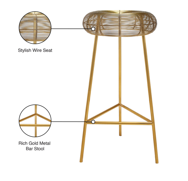 Tuscany Gold Bar Stool