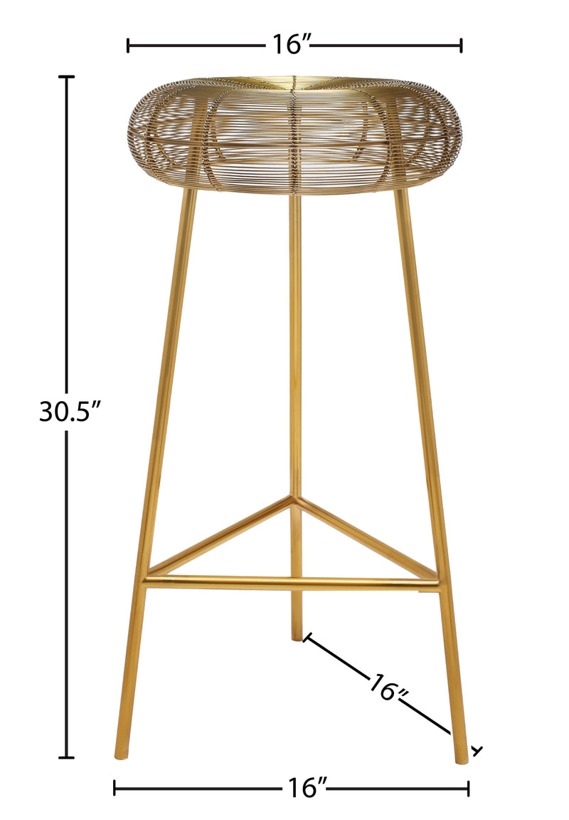 Tuscany Gold Bar Stool