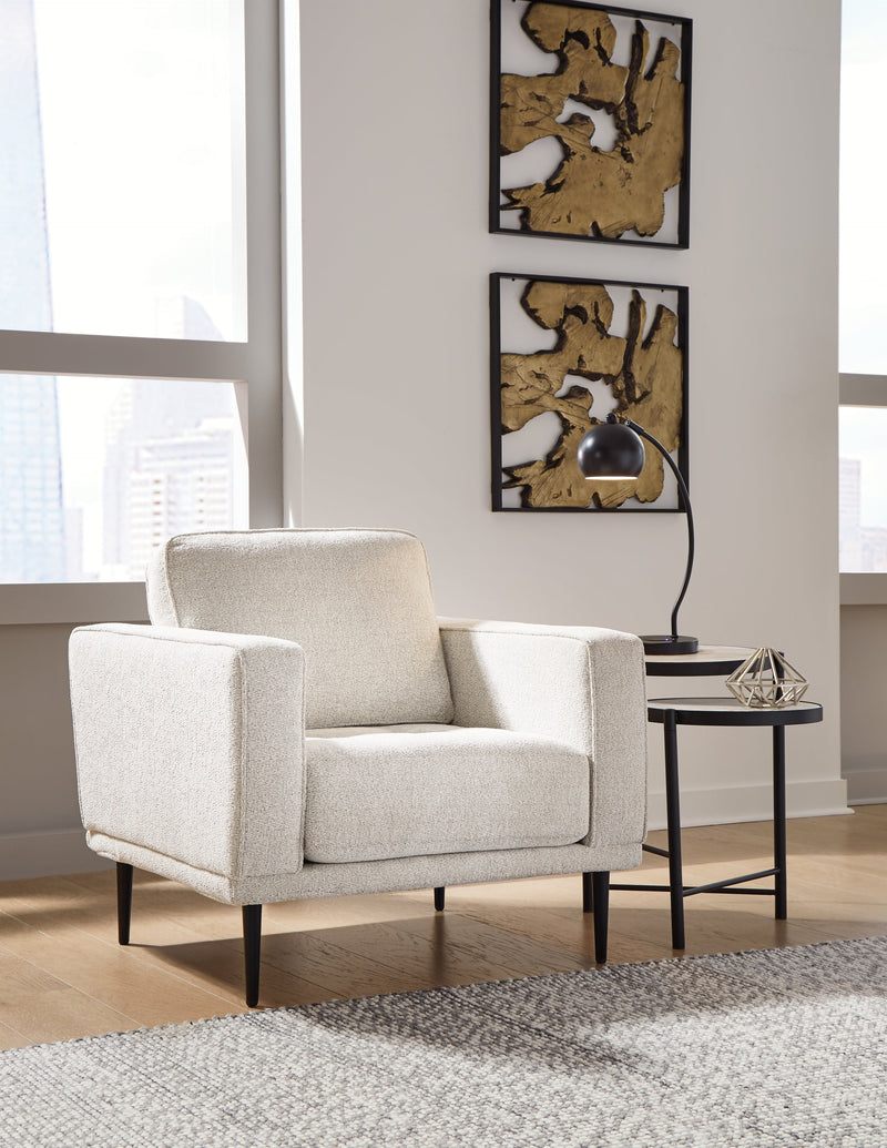 Caladeron Sandstone Chair And Ottoman