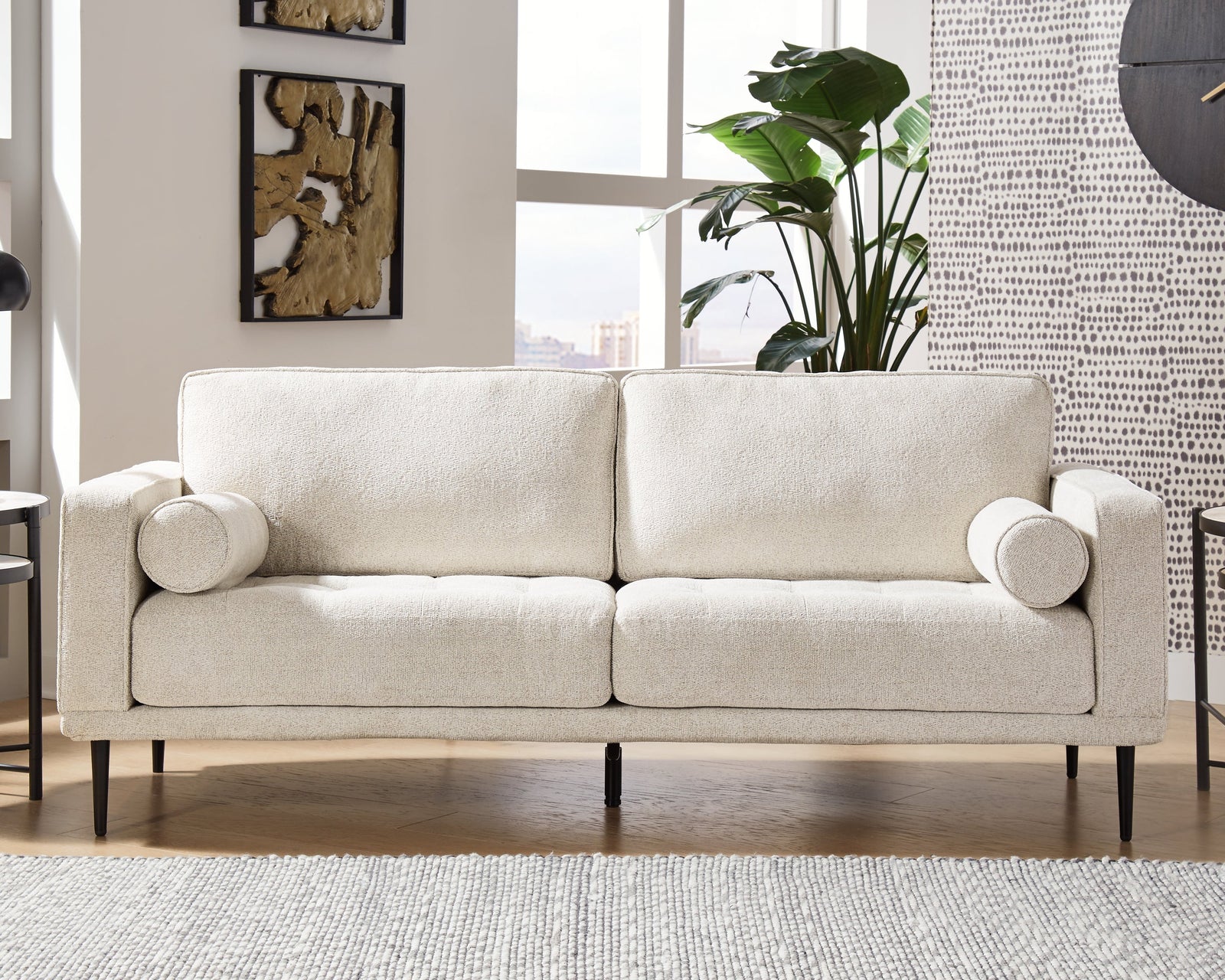 Caladeron Sandstone Chenille Sofa