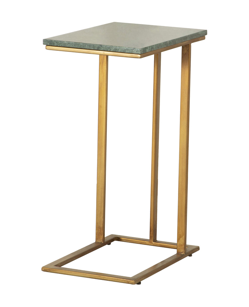 Vicente Accent Table With Marble Top Grey