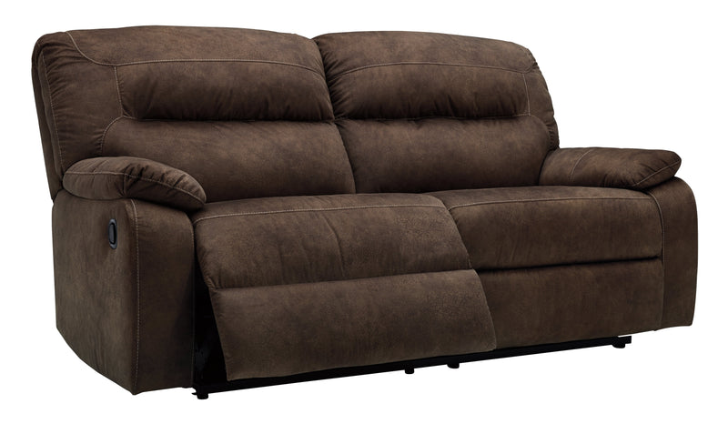 Bolzano Coffee Microfiber Reclining Sofa