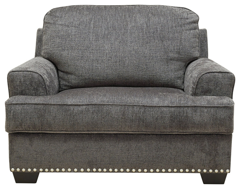 Locklin Carbon Chenille Oversized Chair