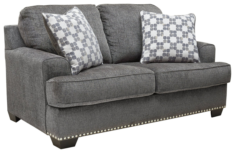 Locklin Carbon Chenille Loveseat