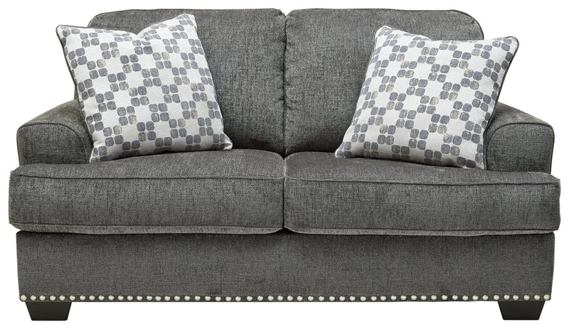 Locklin Carbon Chenille Loveseat