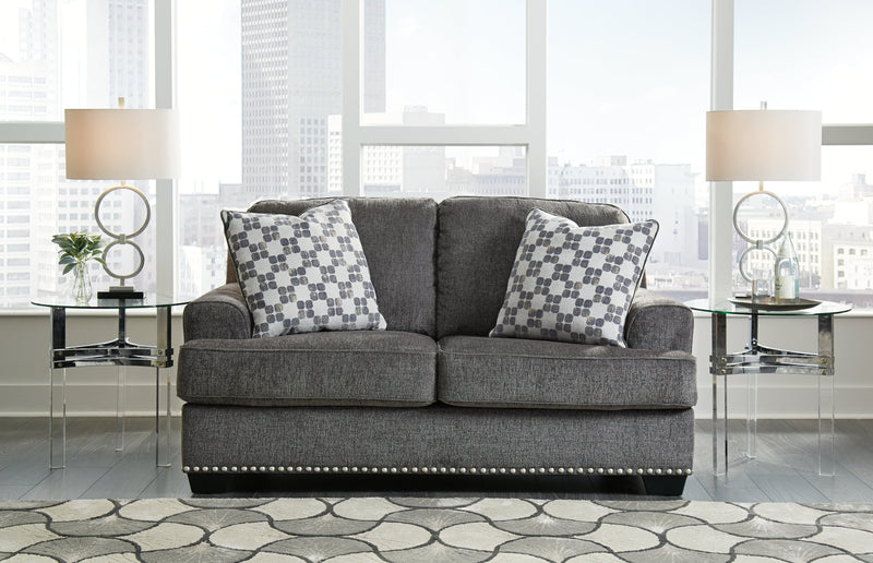 Locklin Carbon Chenille Loveseat