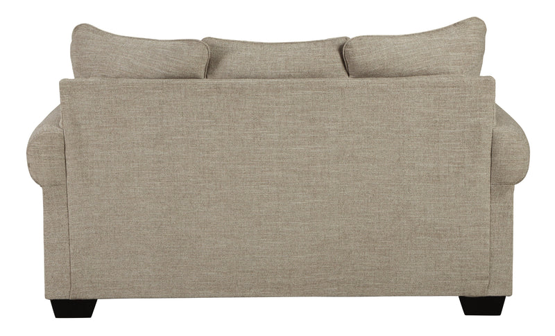 Zarina Jute Chenille Loveseat