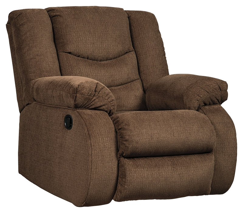 Tulen Chocolate Chenille Recliner