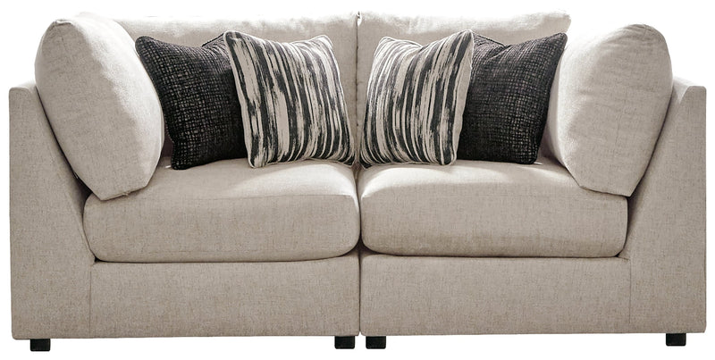 Kellway Bisque Chenille 2-Piece Sectional