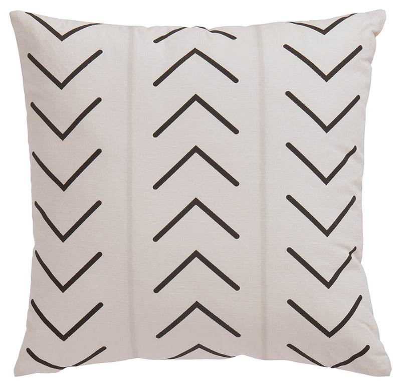 Kallan White Black Pillow (Set of 4)