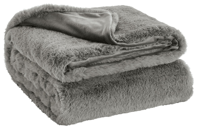 Gariland Gray Throw (Set of 3)