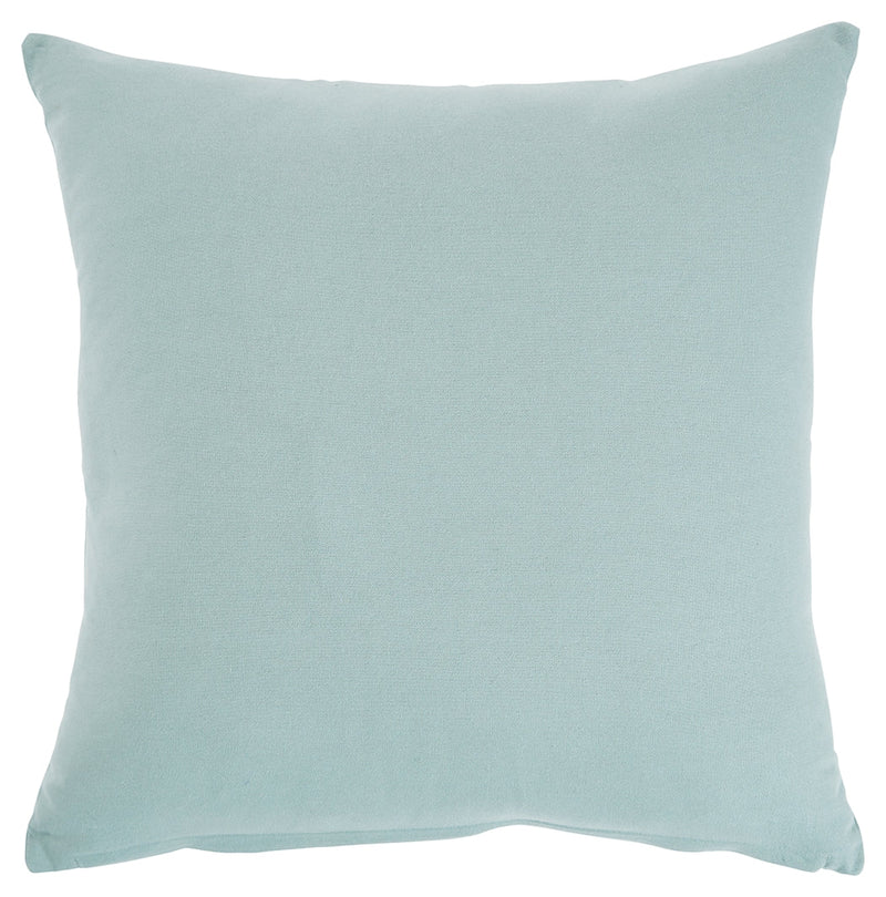 Dreamers Light Green White Pillow (Set of 4)