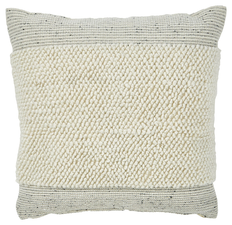 Rowcher Gray White Pillow